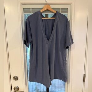 FP Movement Hot-shot Tee Romper - blue